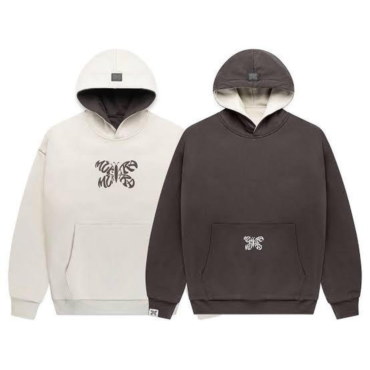 Mertra Reversible Hoodie Beige / Brown