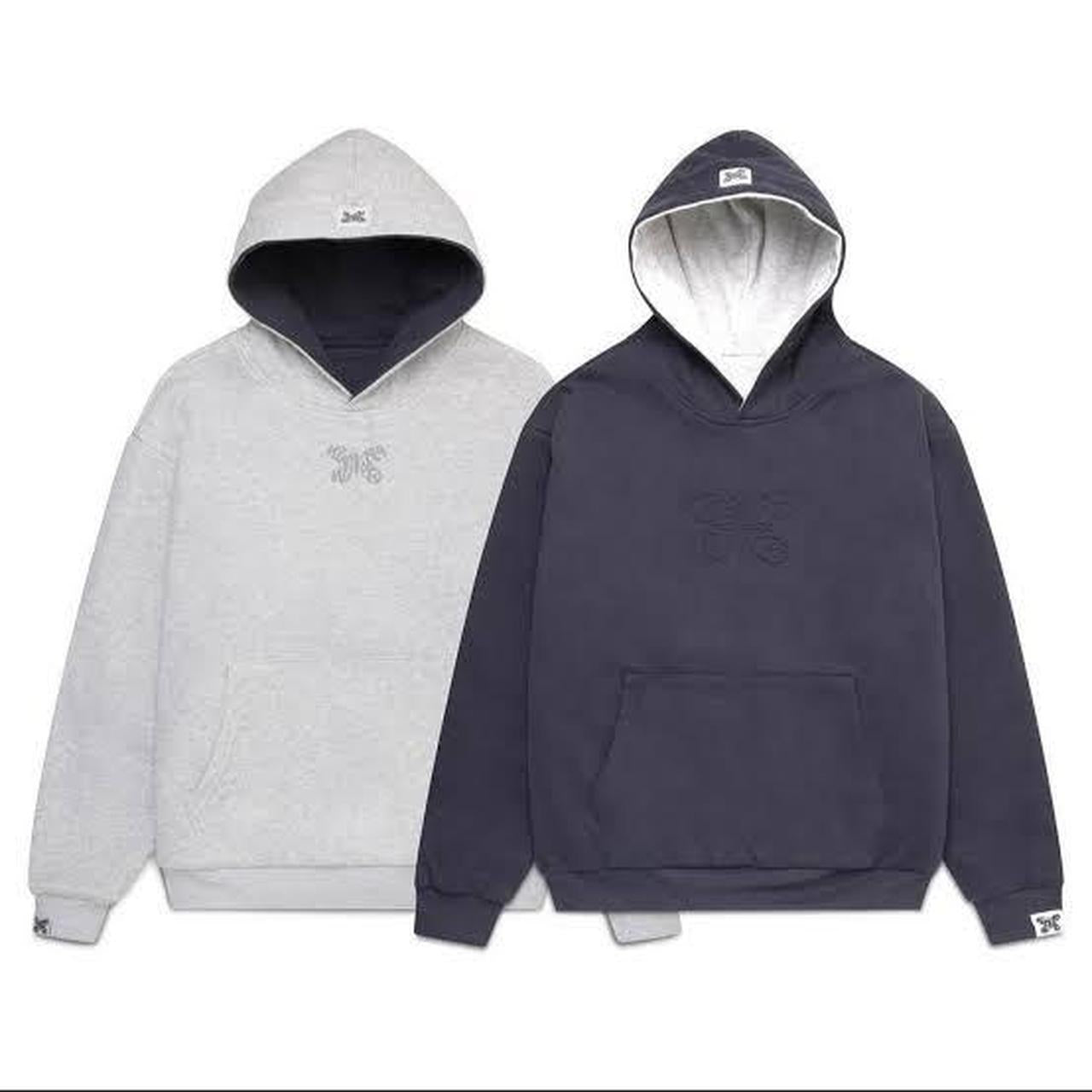 Mertra Reversible Hoodie Grey / Navy