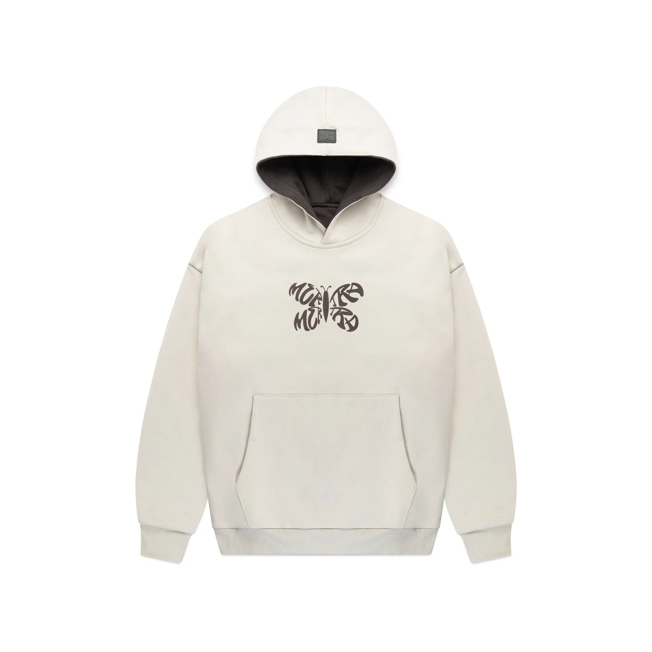 Mertra Back Logo Hoodie Bone