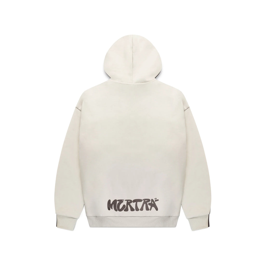 Mertra Back Logo Hoodie Bone