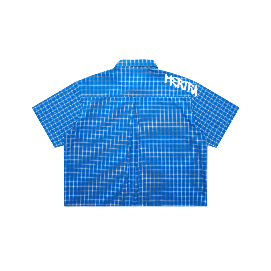 Mertra Plaid Shirts (Lapis)
