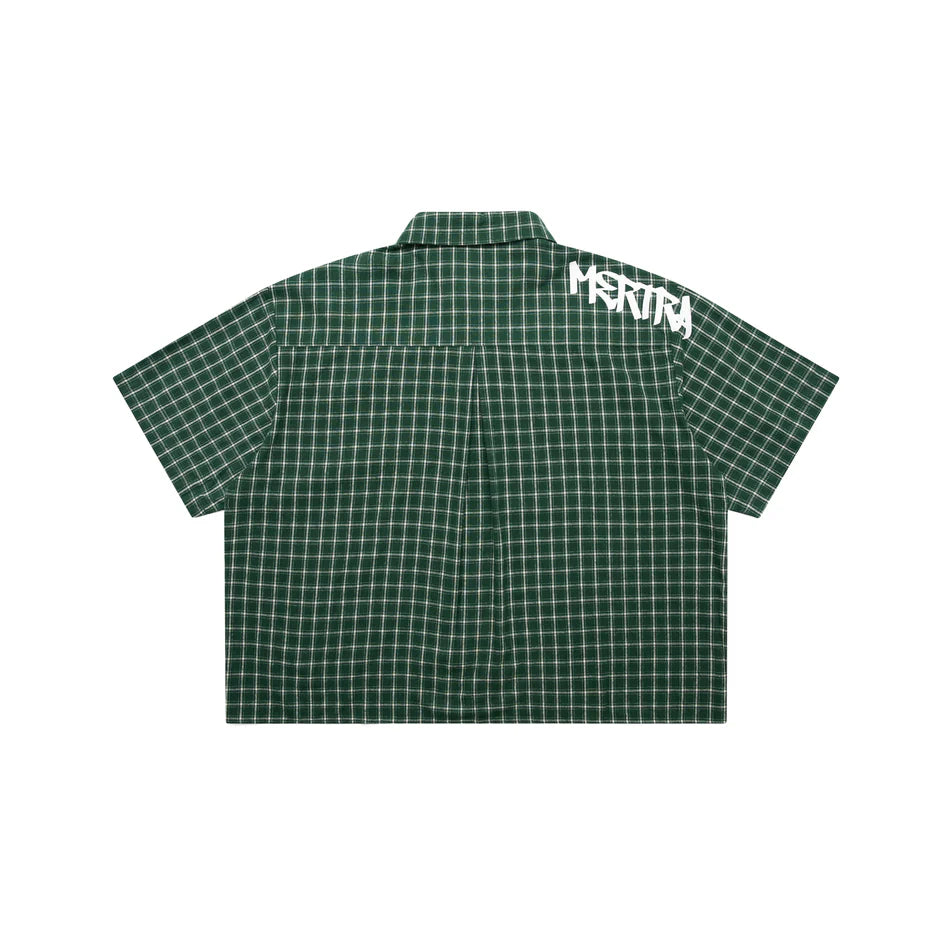 Mertra Plaid Shirts (Green)