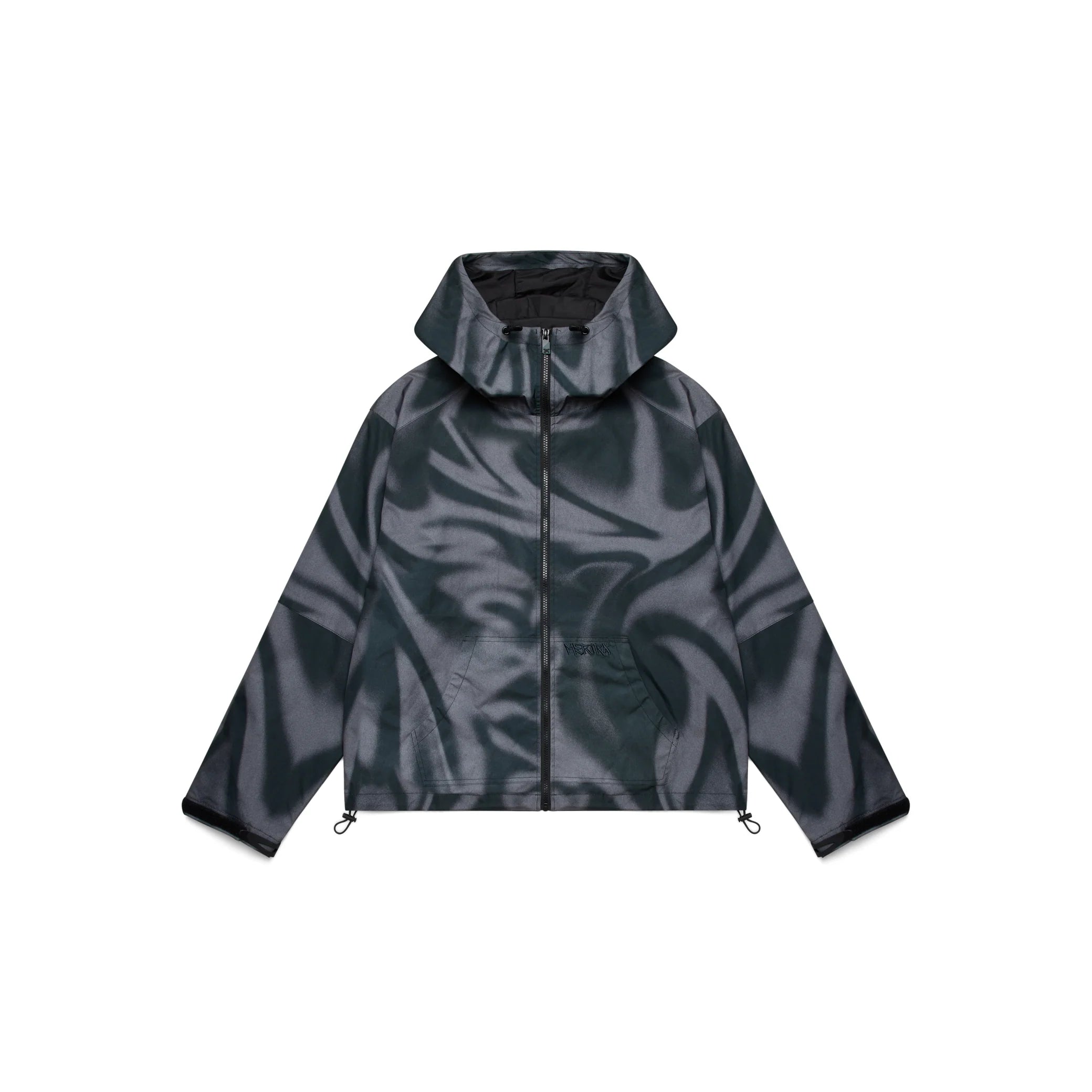 Mertra Wave Jacket Black Swirl
