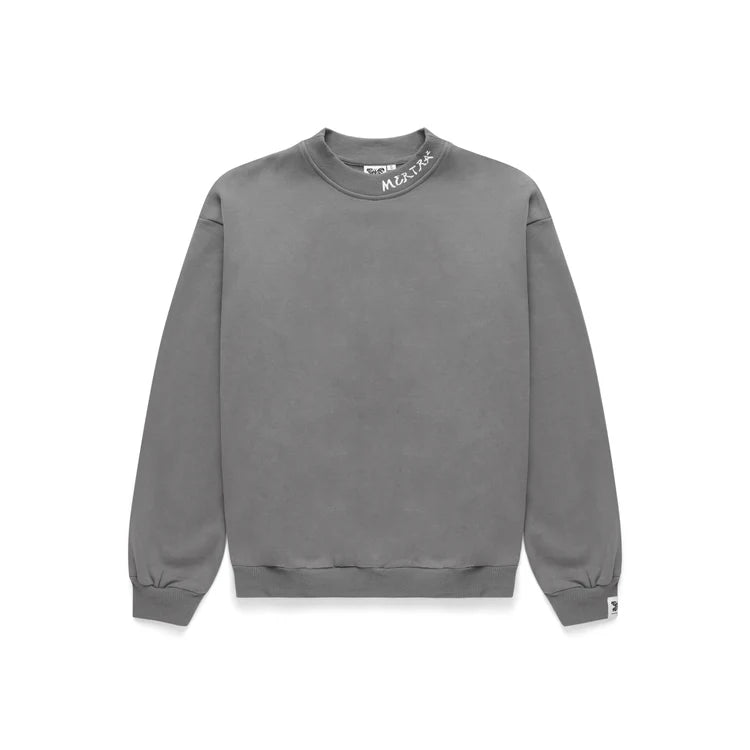 Mertra Back Logo Crewneck Grey