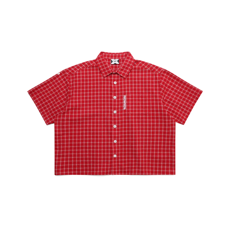 Mertra Plaid Shirts (Red)