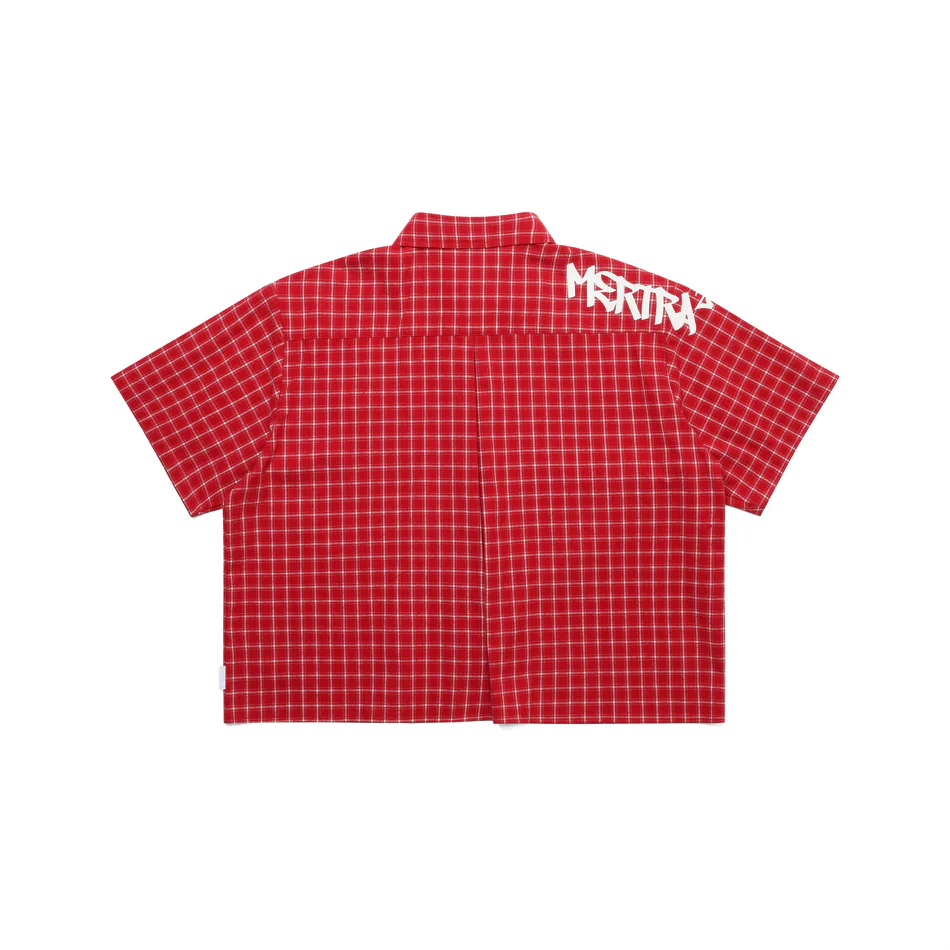 Mertra Plaid Shirts (Red)